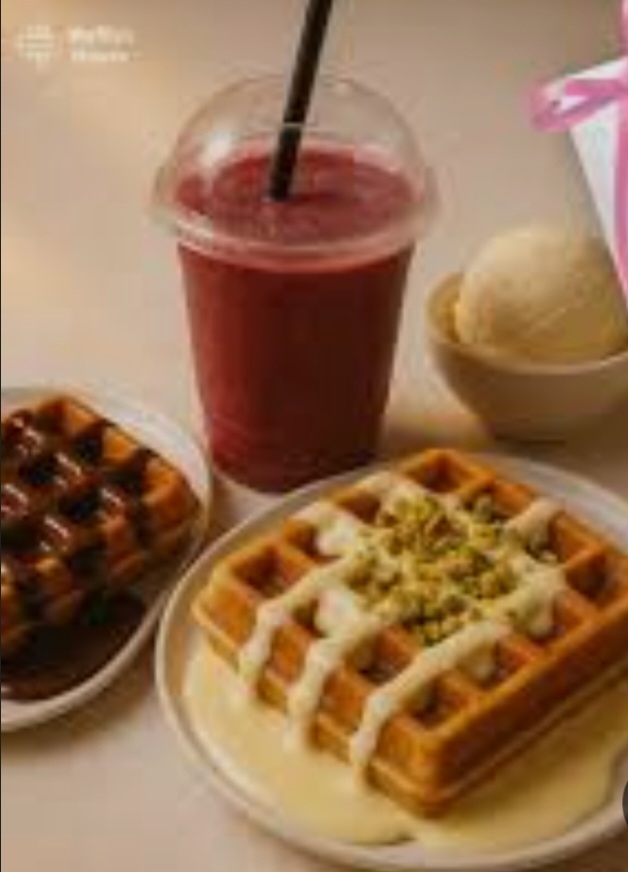 ٢ وافل + ٢ سموزى