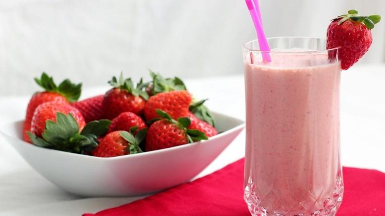 زبادي فراولة