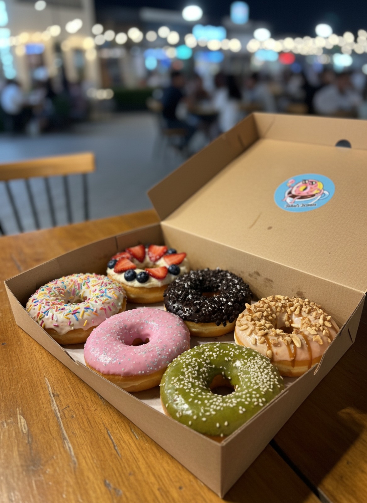 ٢ دونتس + ٢ قهوه تركى